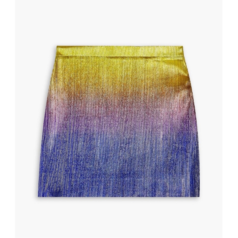 💥HOST PICK💥 MISS SOHEE Violet stretch-lamé mini skirt